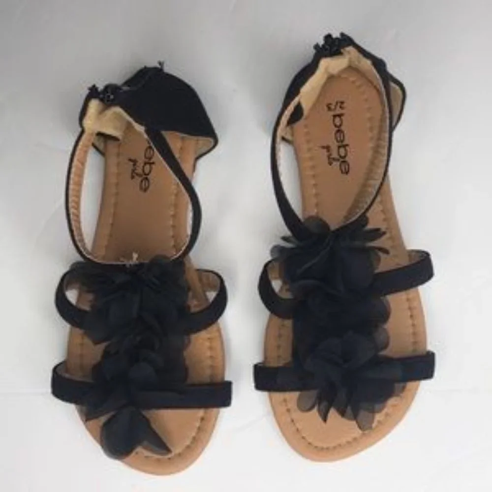 bebe girls black